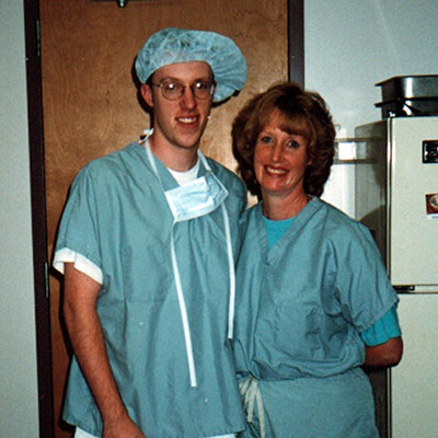 Maureen Klein and John